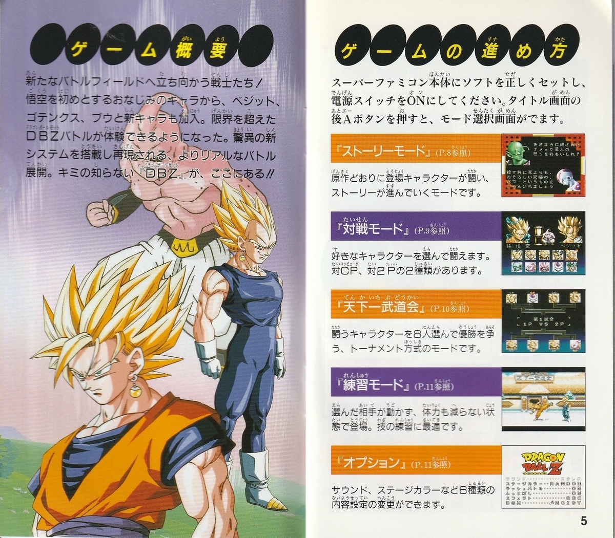 ドラゴンボールZ HYPER DIMENSION』1996年／スーパーファミコン