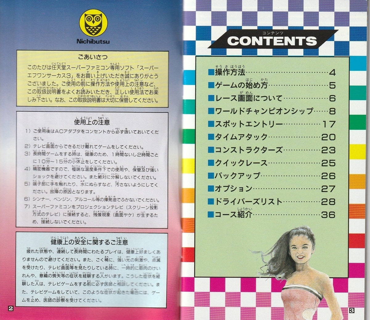 スーパーF1サーカス3』1994年／スーパーファミコン - レトロゲームの