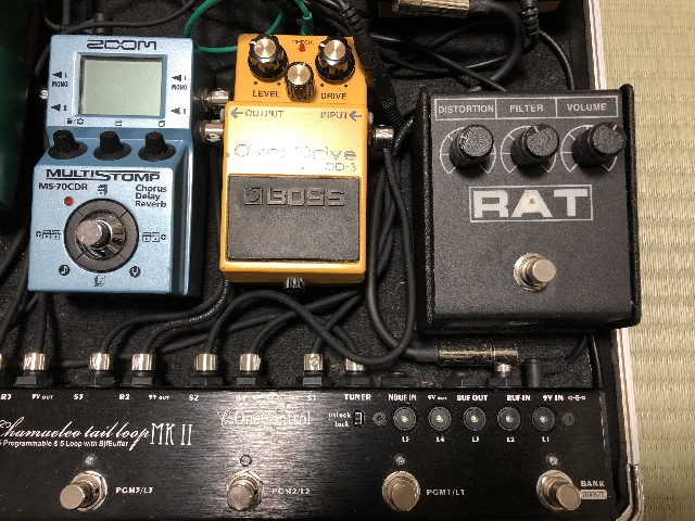 DIY】ProCo RAT2のゴム足を取らずにエフェクターボードに組み込むため