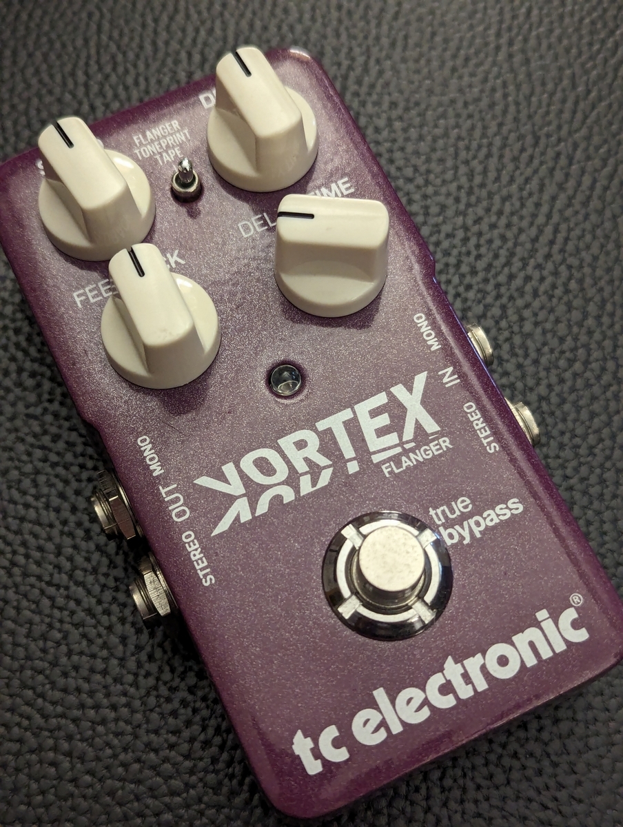 tc electronic VORTEX FLANGER レビュー - JG251 blog