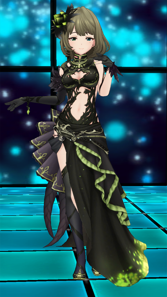 深淵なる月影］高垣楓さんがやって来ました！ ノワールに相応しい黒い