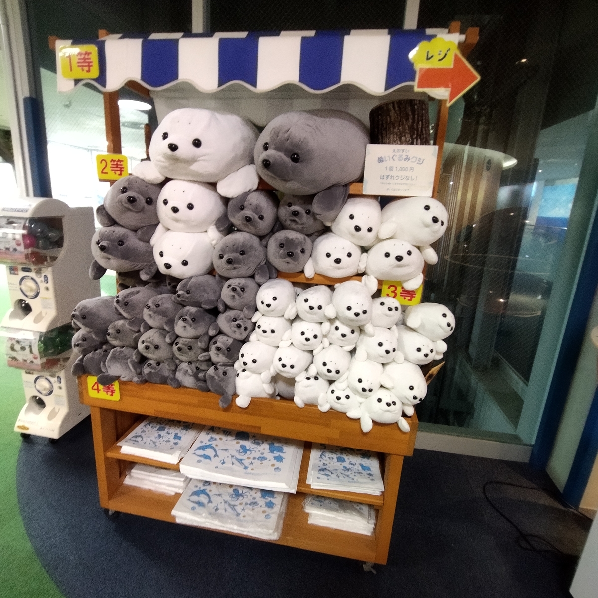 ぬいぐるみくじ まとめ ～アザラシ、カピバラ～ - ぬいぐるみくじ発見紀