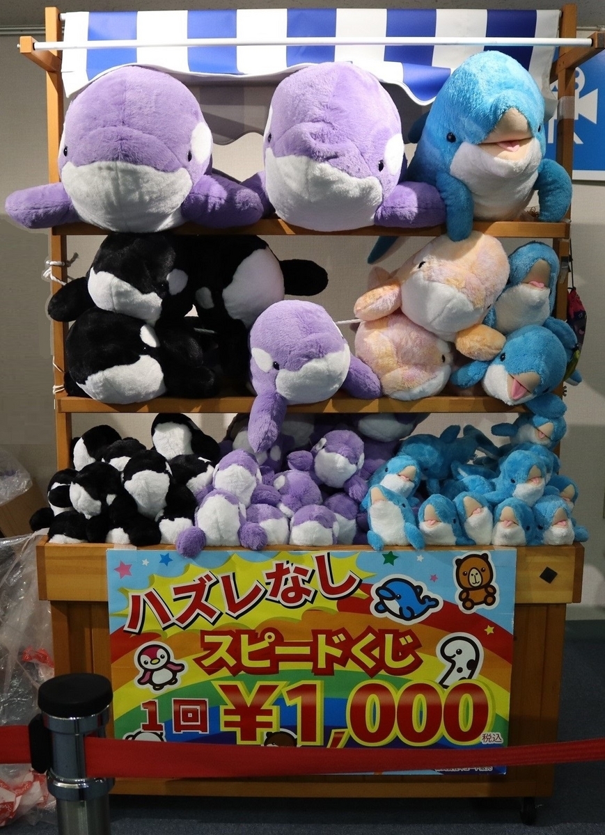 名古屋港水族館 シャチ ぬいぐるみくじ - ぬいぐるみくじ発見紀