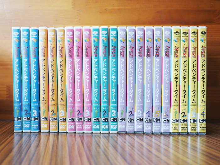 アドベンチャータイムの日本語版DVD（全22巻）について - Rainy Day