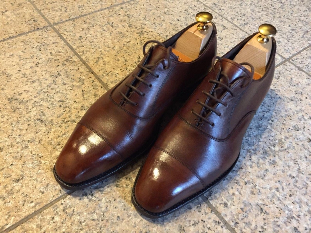 愛用している革靴のご紹介:④三陽山長 友之介 - モノの経年変化を