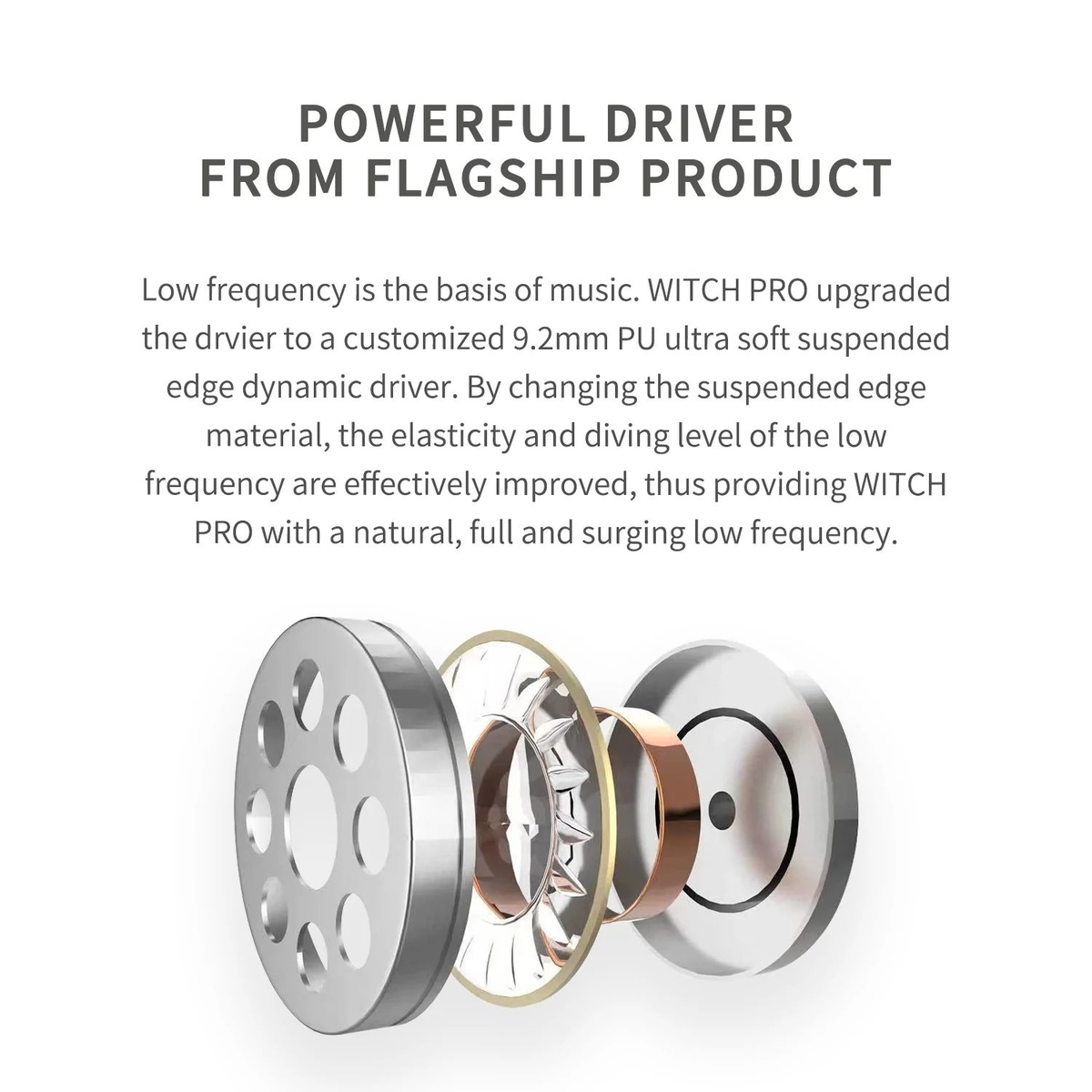 新製品】Open Audio Witch Pro：9.2mm径ダイナミック型＆BA型デュアル