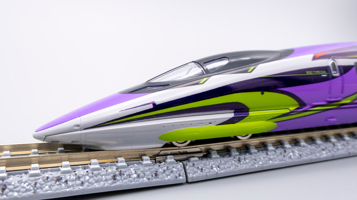 エヴァンゲリオンのNゲージ「500 TYPE EVA」TOMIX版を購入＆先頭車に