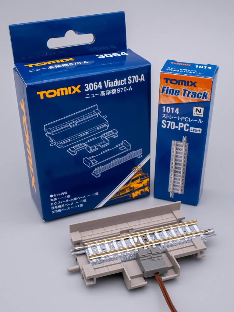 Nゲージ】高架橋付きレールのみでレイアウトを組む場合の電源供給に