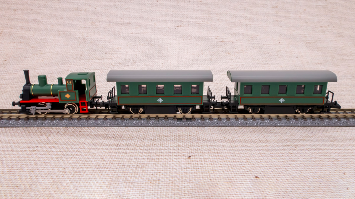 Nゲージ】KATOのポケットライン チビロコ「たのしい街のSL列車」購入