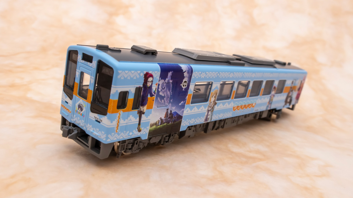 天浜線 ゆるキャンΔラッピング Nゲージ 小鉄(『ゆるキャン△』×天浜