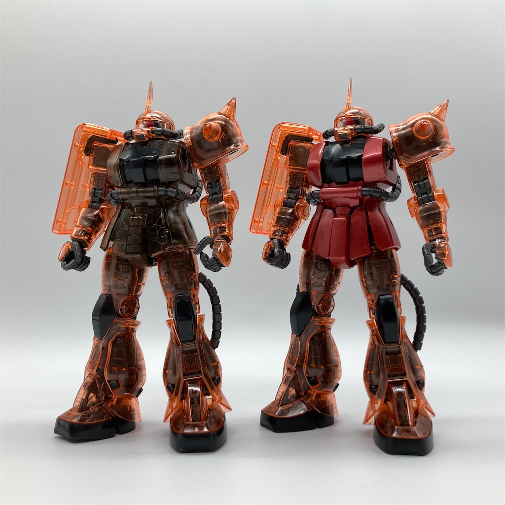 MG シャア専用ザク Ver.2.0 ガンプラEXPO限定 クリアカラーバージョン