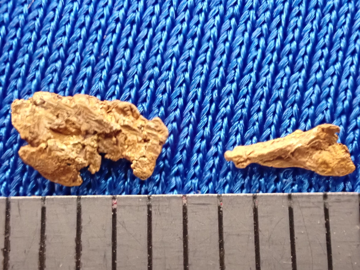 砂金観察で見えて来るもの - 砂金に魅せられて！金狼の日々