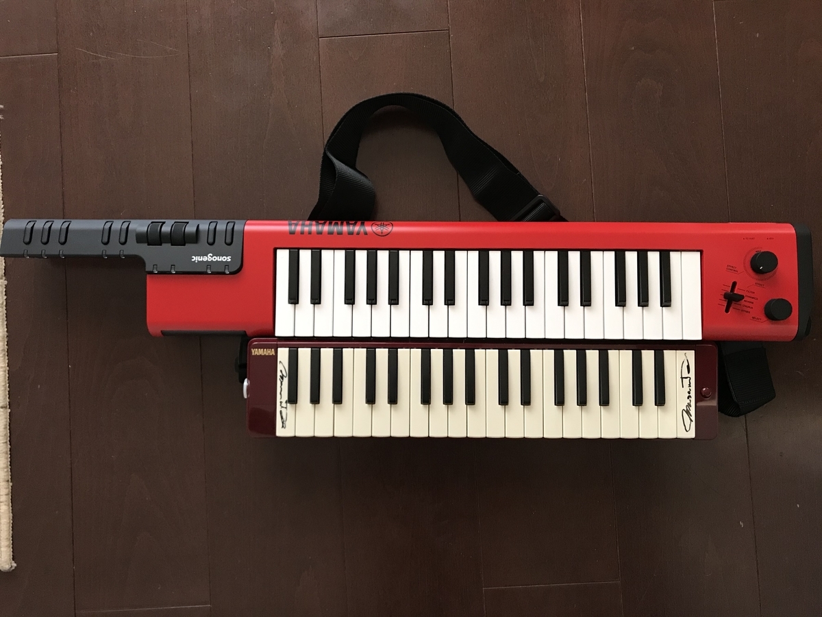 YAMAHA の超軽量ショルキー「SHS-500」レビュー - 鍵盤トーク