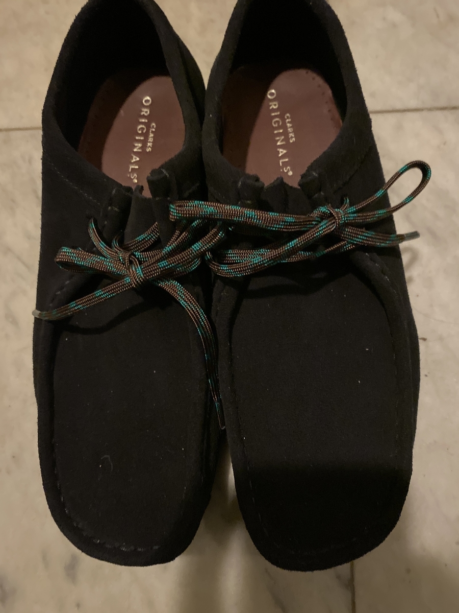 ねいまーる CLARKS クラークス ワラビー ヴィンセントシューレース