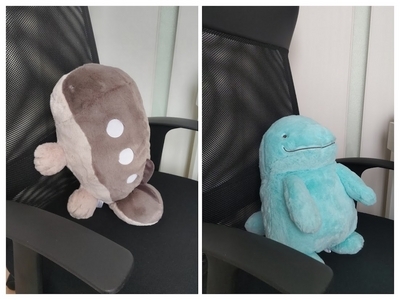 雑記100】ふわふわ抱きぬいぐるみ ヌオー/ドオー【あまりにも可愛い