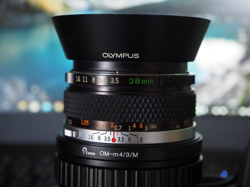 G.ZUIKO AUTO-W 28mm F3.5 - kiricub