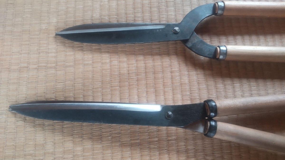 道具を引き継ぐ 【梅善 刈込鋏】 - (有)香西園ブログ kouzaiびより