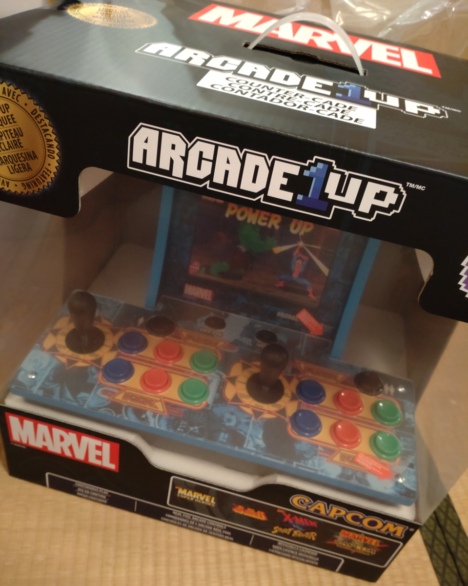 Arcade1Up Marvel Super Heroes 2 Player Countercade レビュー - きよ