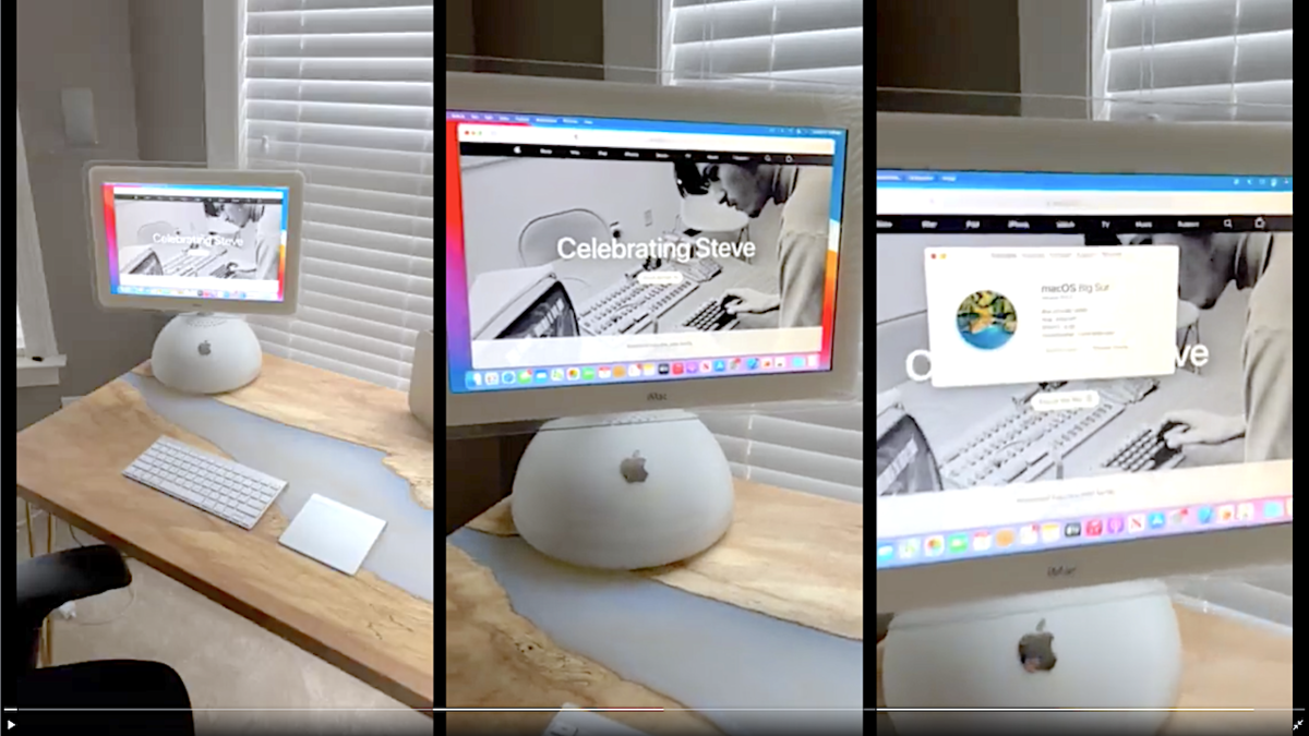 iMac G4でmacOS Big Surが動いている、だと？（もちろん改造