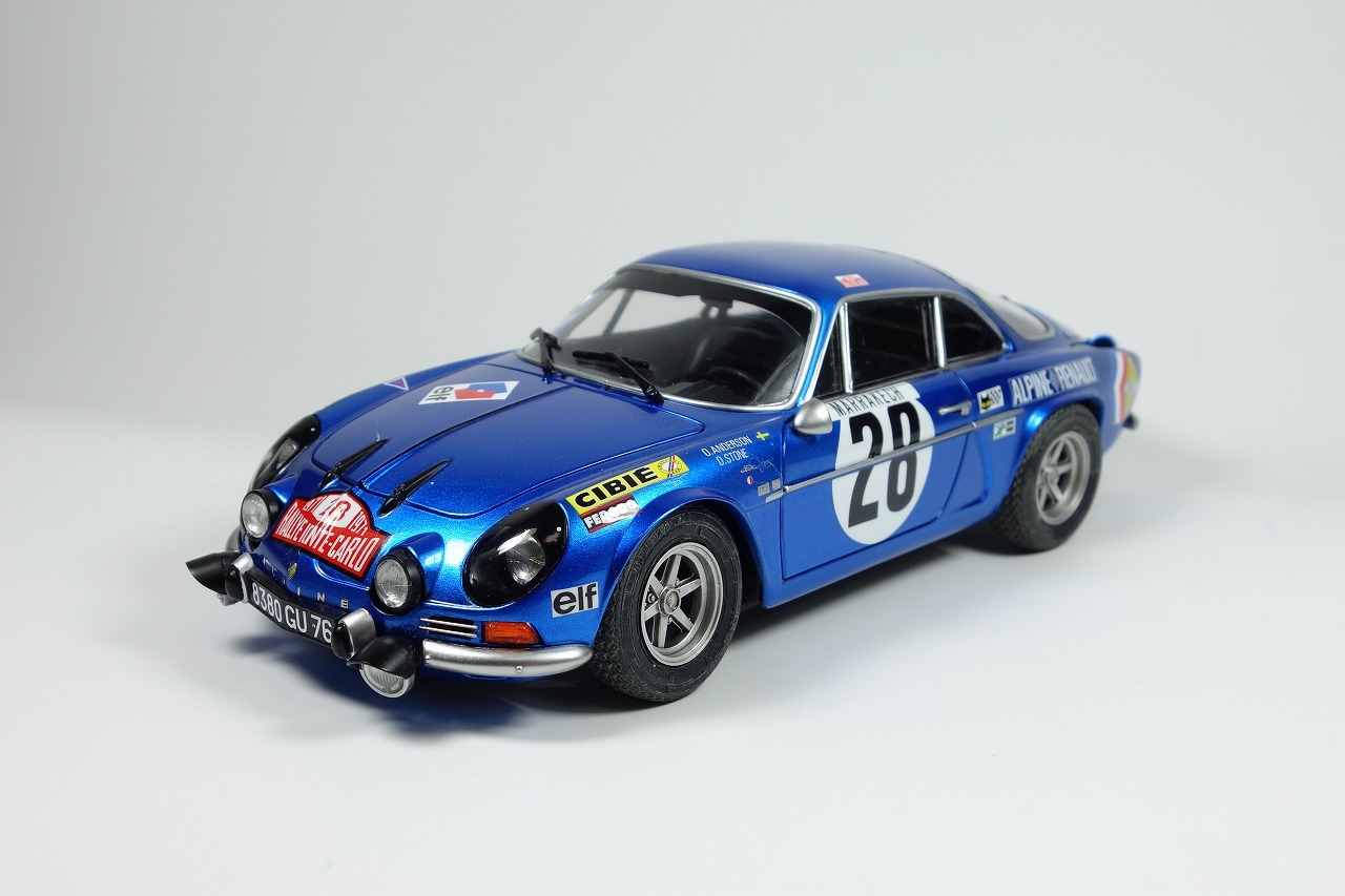 アルピーヌ ルノー A110 モンテカルロ '71 - プラモタイムカプセル
