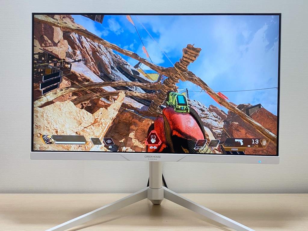 GREEN HOUSE GH-ELCG238B レビュー】スタイリッシュな165Hzゲーミング