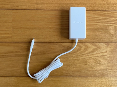 ドコモ「ACアダプタ 08」（USB Type-C対応） - モバメモ