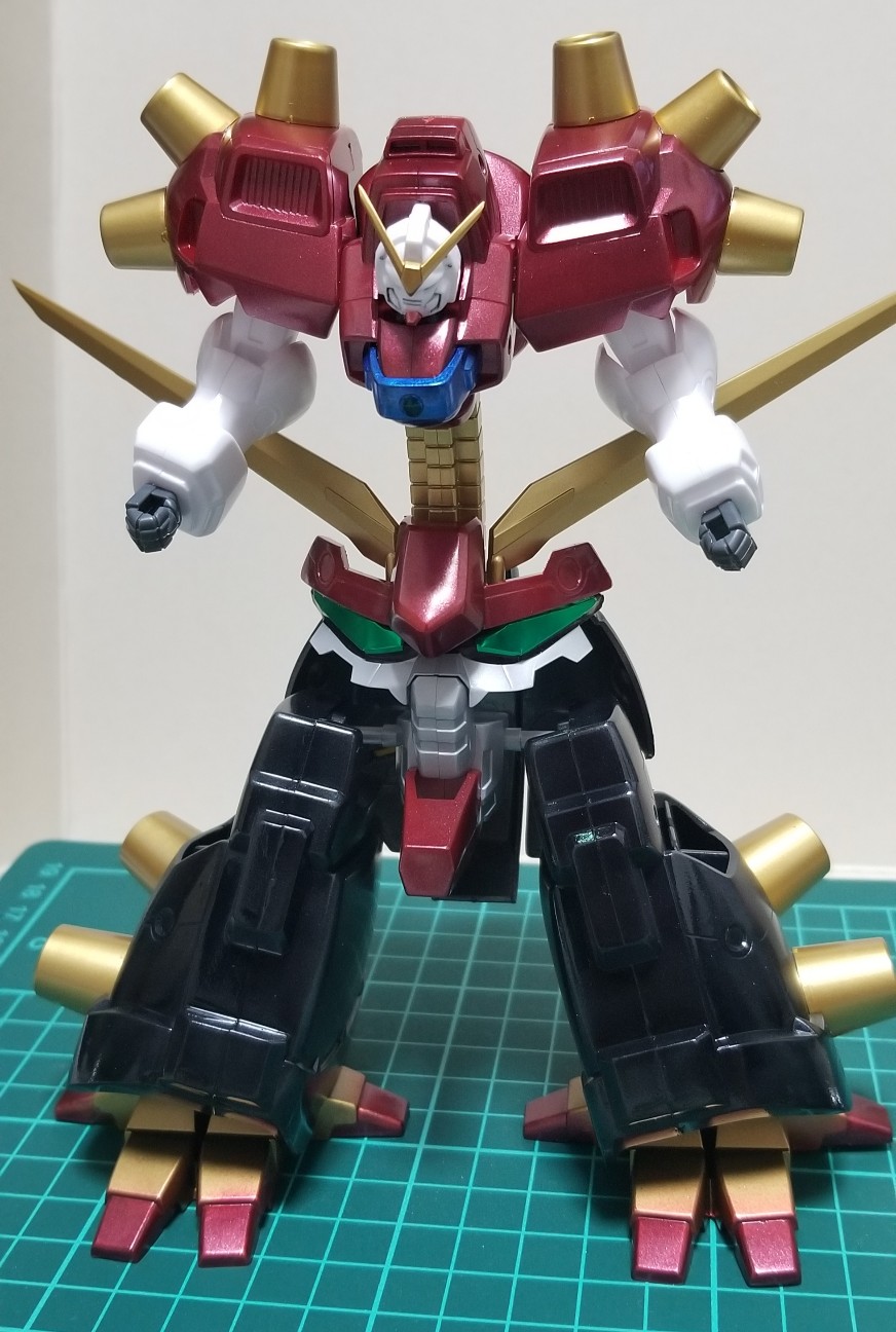 デビルガンダム 旧キット 1/144制作日記(1) - かるまお父さんのほぼ