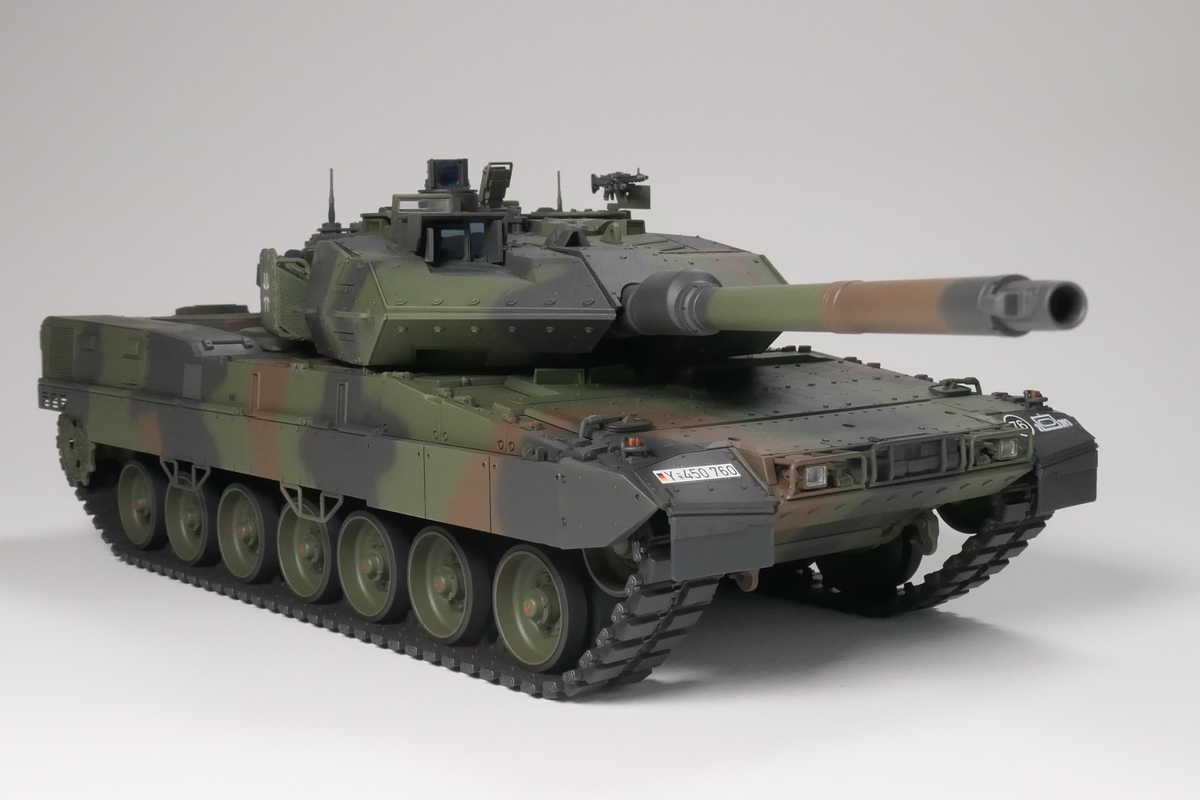 タミヤ 1/35 レオパルト2A7Vを作る 完成品写真 - どらの自由帳