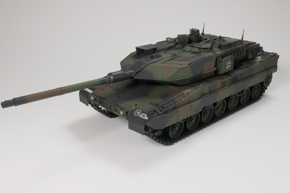 タミヤ 1/35 レオパルト2A7Vを作る 完成品写真 - どらの自由帳