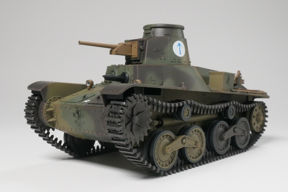 ファインモールド 1/35 九五式軽戦車【ハ号】後期型“硫黄島”を作る