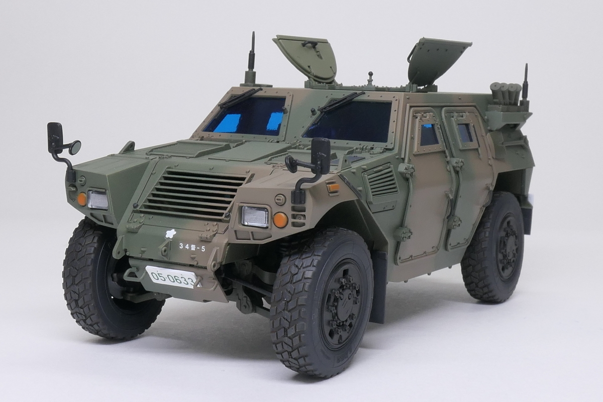 タミヤ 1/35 陸上自衛隊 軽装甲機動車を作る 完成写真 - どらの自由帳