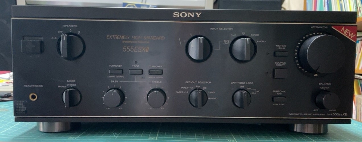 SONY TA-F555ESXⅡ ① - 羽田電器産業 ステレオ事業部