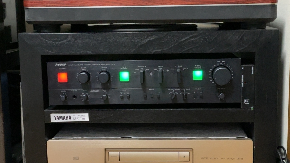 YAMAHA C-4 ① - 羽田電器産業 ステレオ事業部