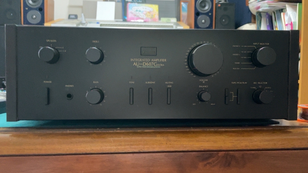 SANSUI AU-D607G Extra ① - 羽田電器産業 ステレオ事業部