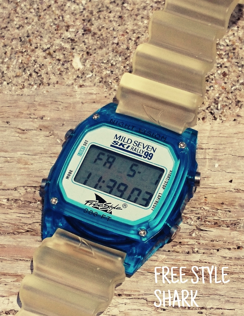 FREE STYLE SHARK】お家で弄ろう 2 - 無駄遣い備忘録 『 漢の腕時計編 』