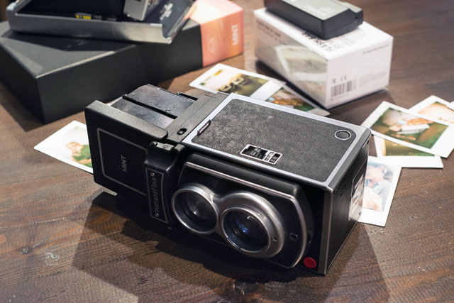 InstantFlex TL70（MiNT）が可愛い！チェキがプリント出来る「二眼レフ