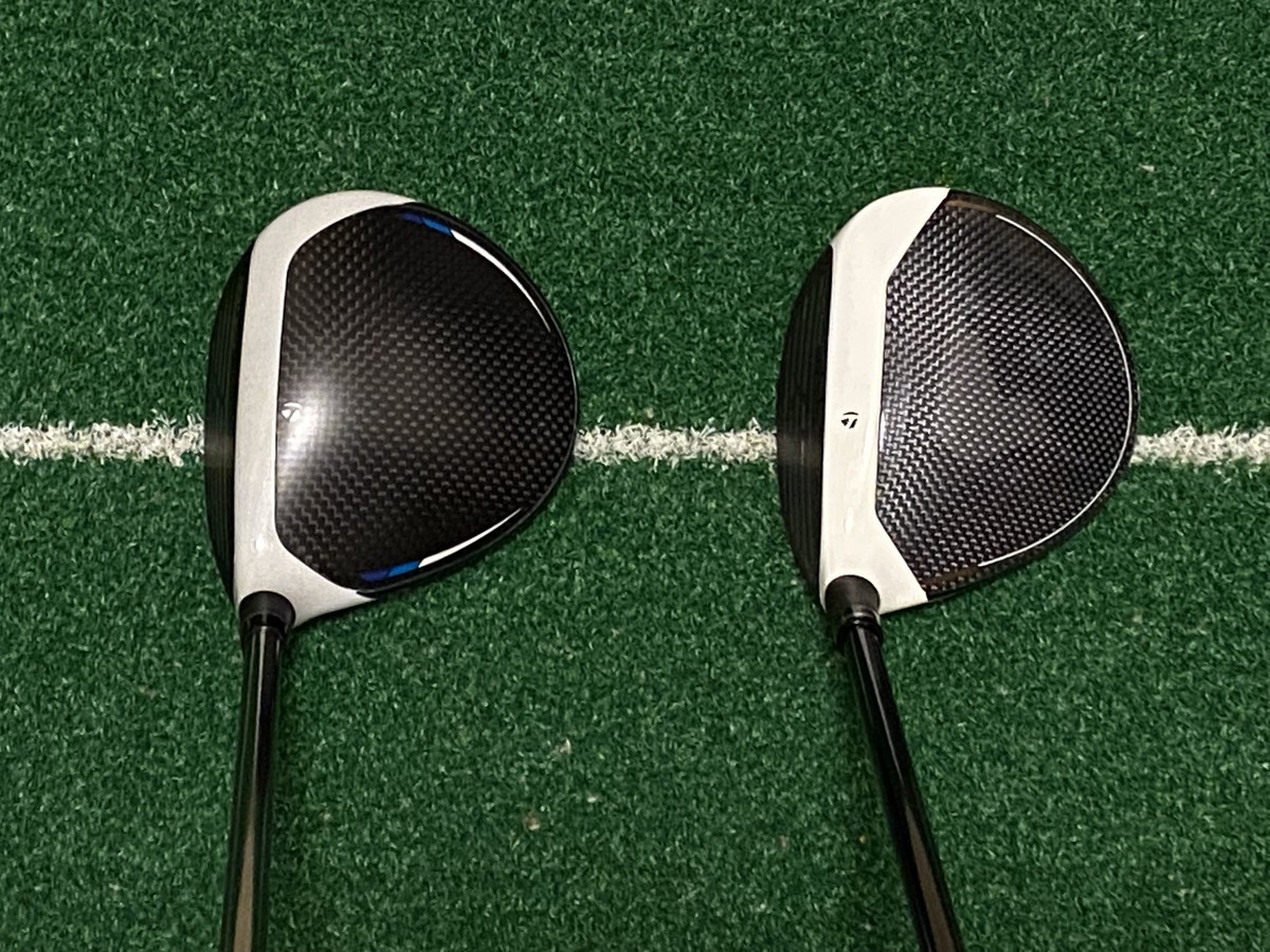 新装した練習場で、新兵器 SIM グローレ フェアウェイウッドを打つ
