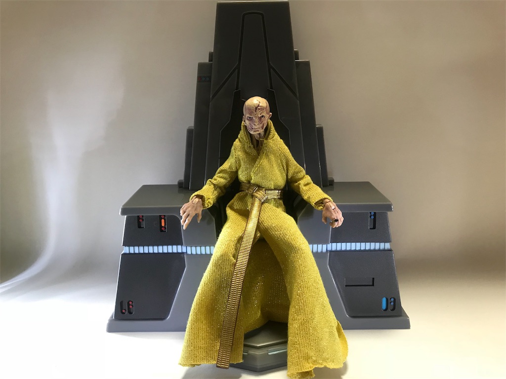 最後のジェダイ再現回③SUPREME LEADER SNOKE（ブラックシリーズDX6