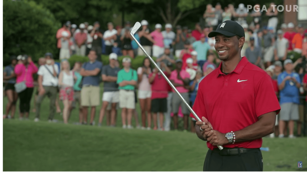 タイガー・ウッズ選手が5年ぶりに復活！PGAツアー優勝時の着用時計は