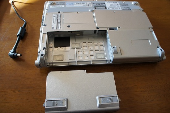 Let's Note S10 のメモリを12GBへ増強（標準4GB に 8GB を追加） CF