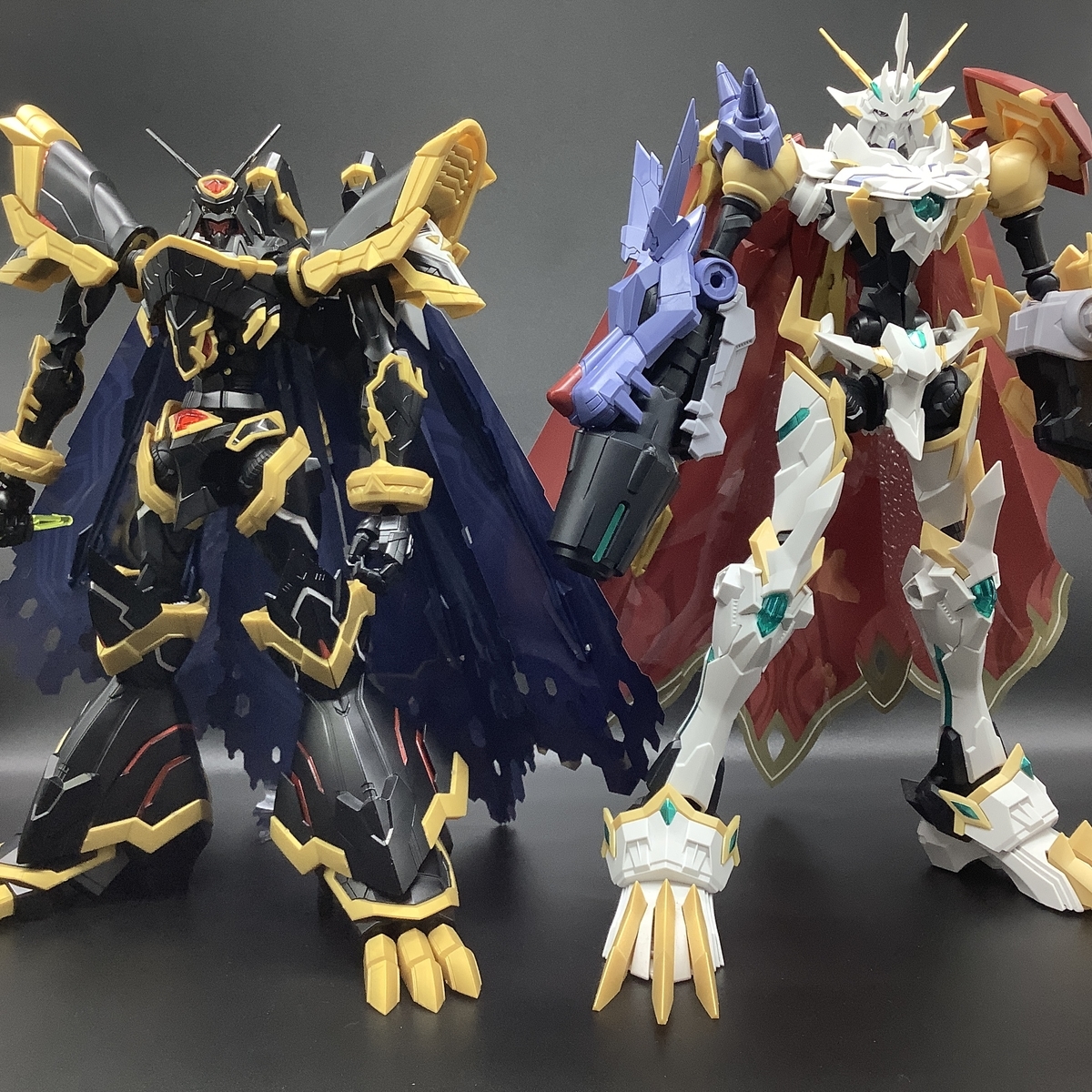 レビュー】Figure-rise Standard Amplified アルファモンを組み立て