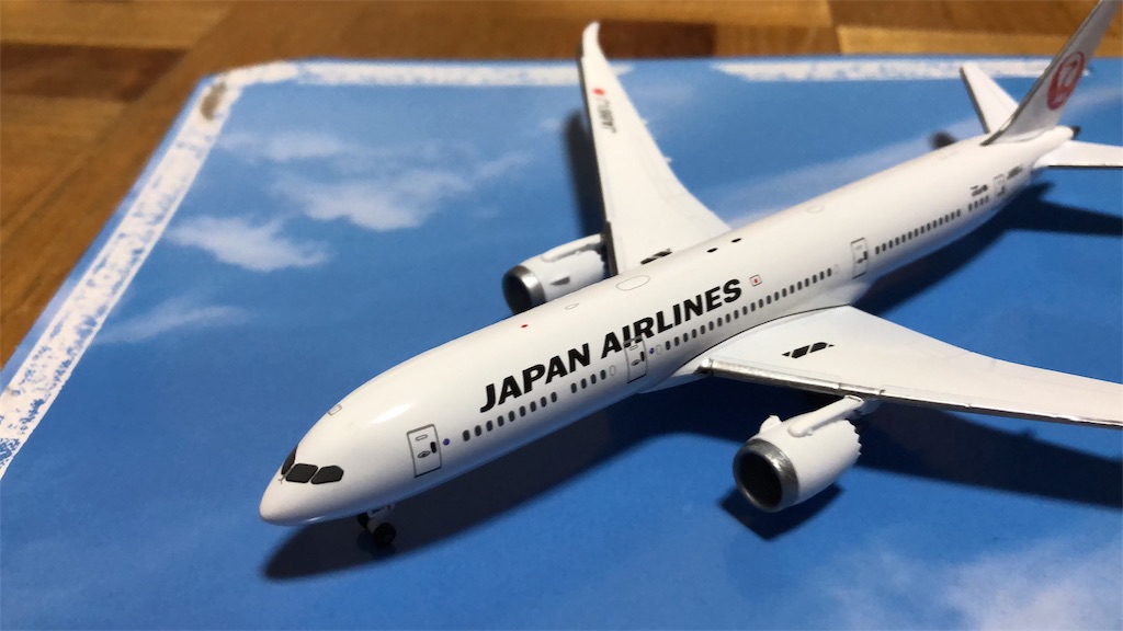 JAL旅客機コレクション」創刊号が届きました！初回は787-9型
