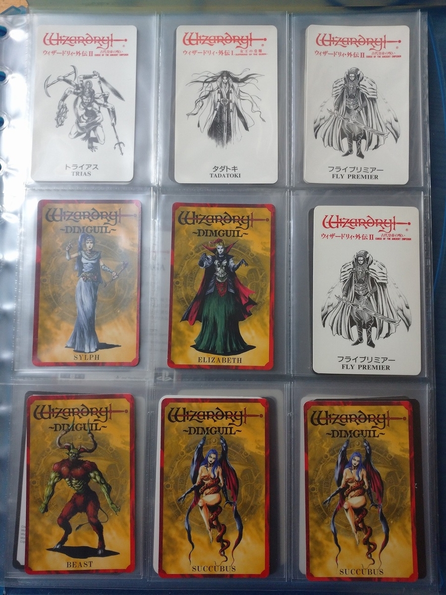 Wizardry 匿名送料無料 Wizardry モンスターカード サッキュバス