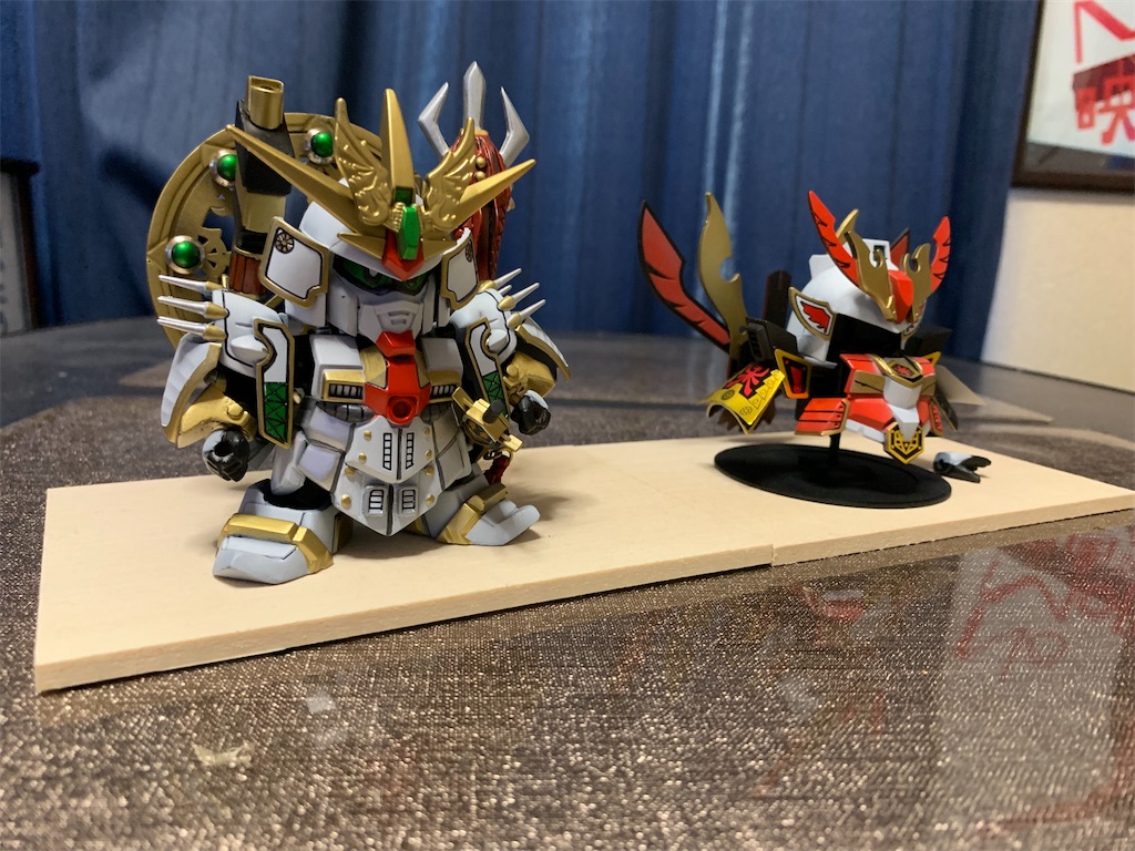 再作成）BB戦士 初代頑駄無大将軍（鳳凰頑駄無とコンパチ）改修 - miya