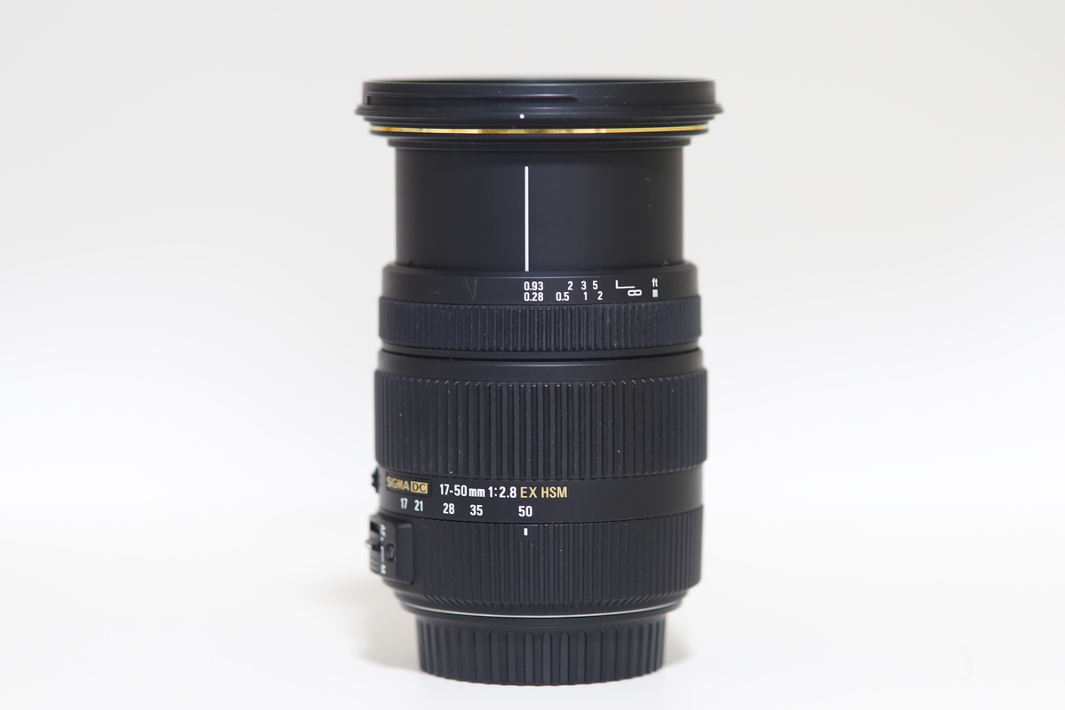 SIGMA 標準ズームレンズ 17-50mm F2.8 EX DC OS HSMレビュー】初心者に