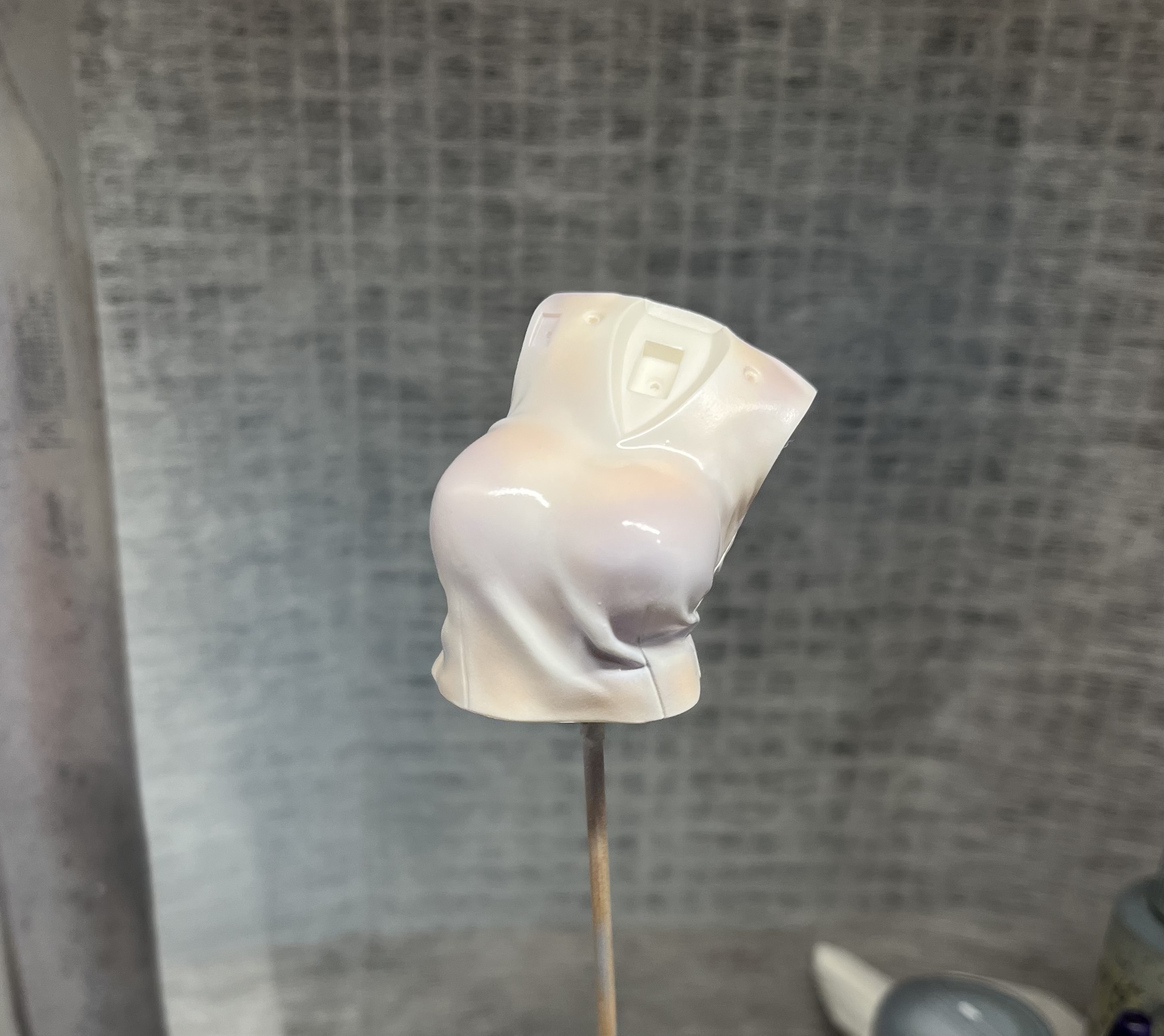 制服マシュ ガレージキット仮組～塗装 - MIYUTOのぷらも道