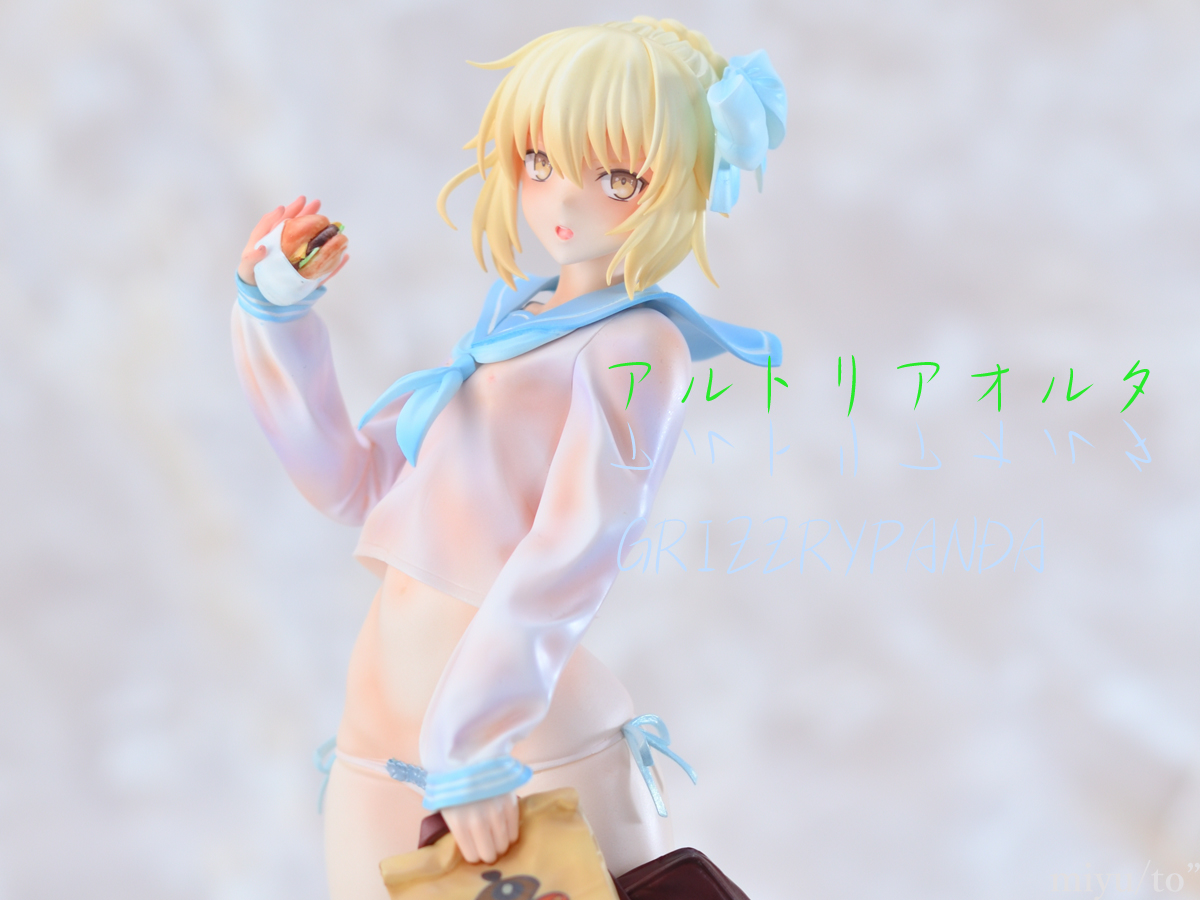 制服アルトリアオルタ ガレージキット 完成 - MIYUTOのぷらも道