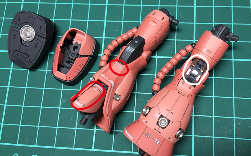 RG MS-06S ZAKUⅡ シャア専用ザク（7）〜完成〜 - 山本製作所（ 1