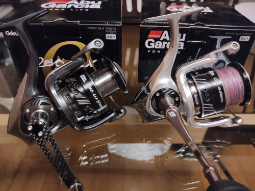 アブガルシアのスピニングリール「REVO ALX THETA」を過去モデルと比較