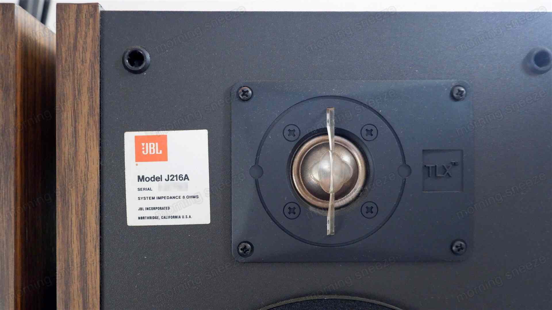 JBL J216A をメンテナンスする - いつか消える文章